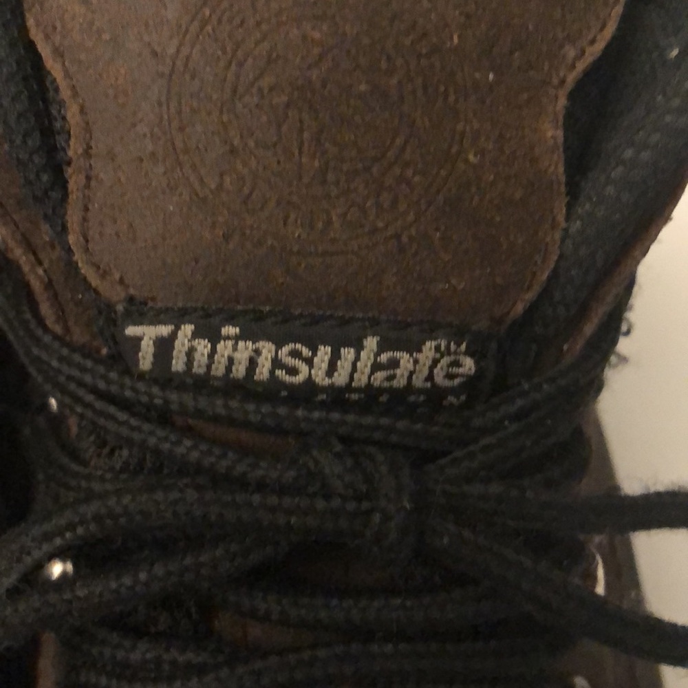 Leather Winter Waterproof Thinsulate Ankle High Boots by Hush Puppies Size 5.5 - Picture 4 of 12